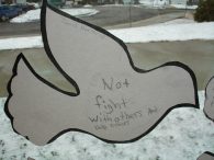 Cut out of Dove