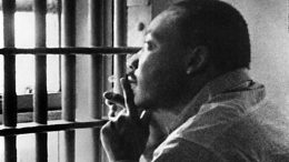 Civil Rights Movement Martin Luther KIng in Jail Cell https://teachpeacenow.com