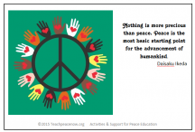 International Peace day Poster