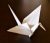 Hiroshima Day origami crane