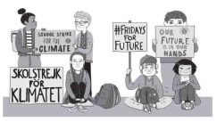 Greta Thurnberg inspired student strike